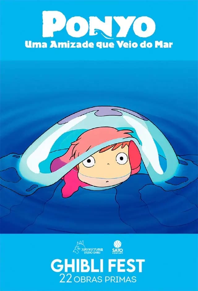 Pôster do filme GHIBLI FEST - Ponyo: Uma Amizade Que Veio Do Mar