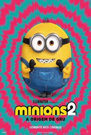 Pôster do filme Minions 2: A Origem de Gru