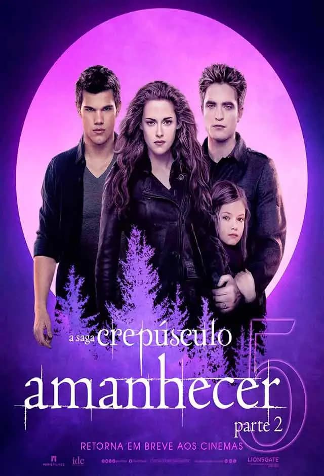 Pôster do filme A Saga Crepúsculo: Amanhecer - Parte 1 (Relançamento)