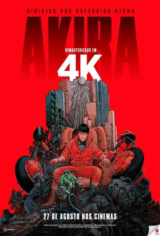Pôster do filme Akira (Remasterizado Em 4k)