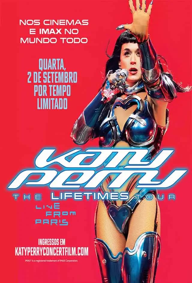 Pôster do filme Katy Perry: The Lifetimes Tour – Live From Paris