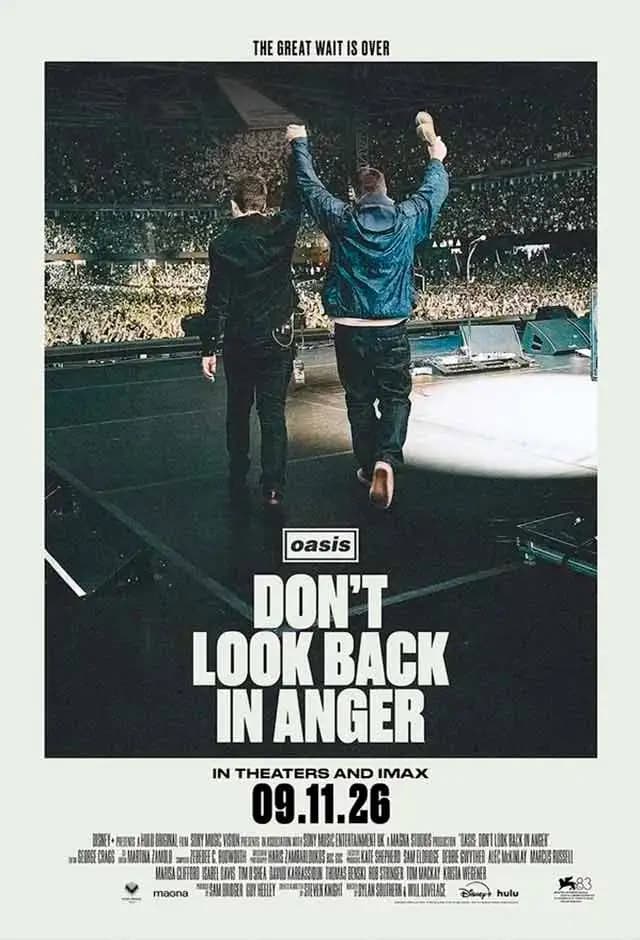 Pôster do filme Oasis - Don't Look Back In Anger
