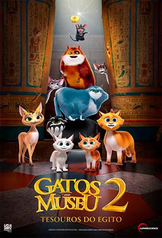 Pôster do filme Gatos No Museu 2: Tesouros Do Egito