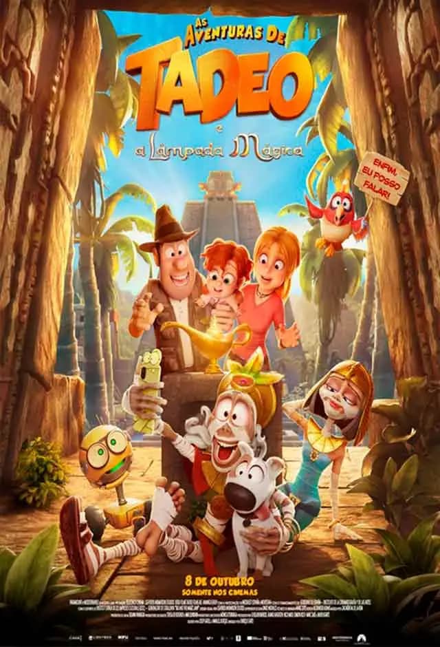 Pôster do filme As Aventuras De Tadeo E A Lâmpada Mágica