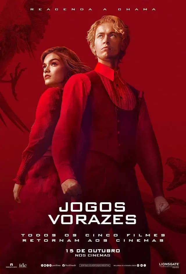 Pôster do filme Jogos Vorazes – A Cantiga Dos Pássaros E Das Serpentes (Relançamento)