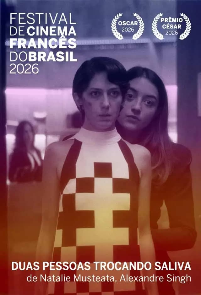 Pôster do filme Duas Pessoas Trocando Saliva + Bem-Vindos À La Comédie-Française