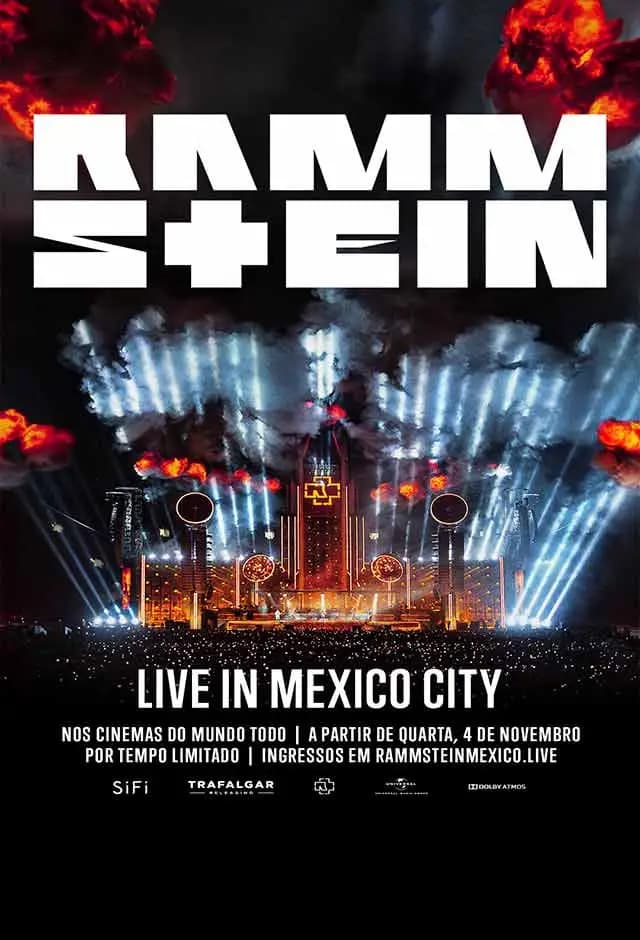 Pôster do filme Rammstein - Live In Mexico City