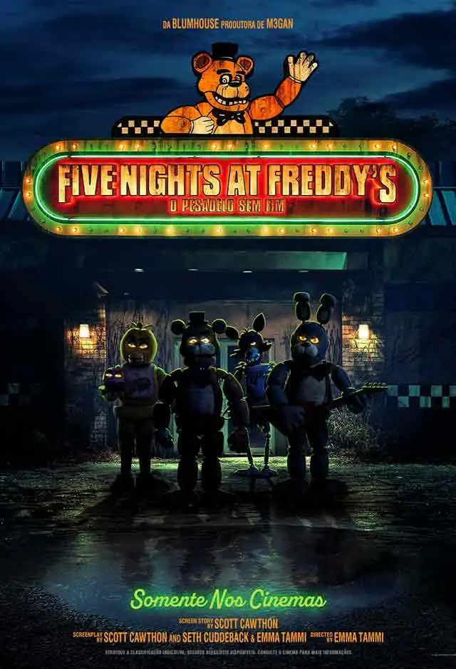 Five Nights at Freddy's, Veja primeiro teaser do filme