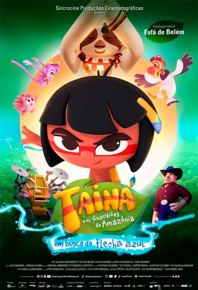 Tainá E Os Guardiões Da Amazônia - Em Busca Da Flecha Azul image